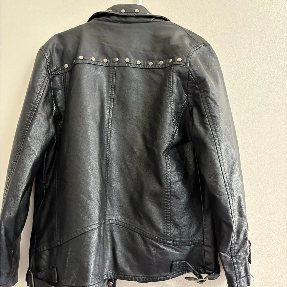 Imcee Kids Faux Leather Jacket
